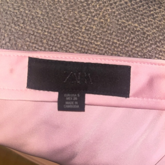 Zara Baby Pink Satin Maxi Skirt - Picture 3 of 3
